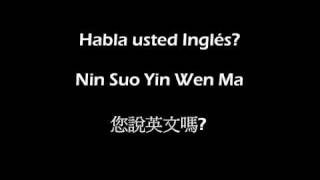 Frases más comunes de Chino Mandarin 08