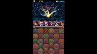 【パズドラ】「神々の王」　新キャラ呂布×2ｐｔでノーコン