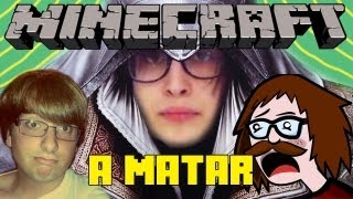 ¡A MATAR! | Minecraft con Juanmasaurus y MariamMyops (Minijuegos)