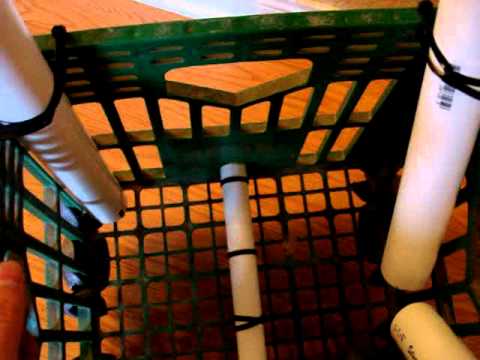 DIY Kayak Milk Crate/Cart - YouTube