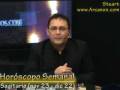 Video Horscopo Semanal SAGITARIO  del 23 al 29 Noviembre 2008 (Semana 2008-48) (Lectura del Tarot)