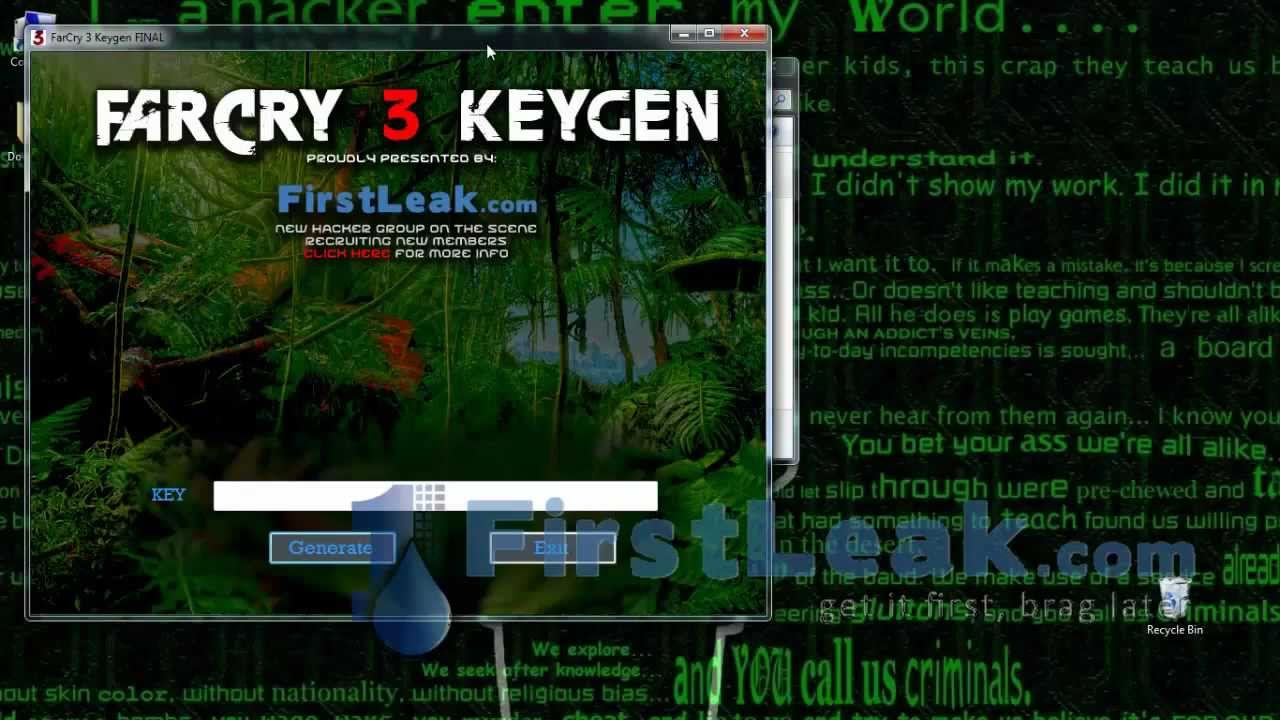 Key Generator Far Cry Primal