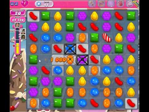 How to beat Candy Crush Saga Level 41 - 2 Stars - No Boosters - 102