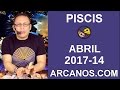 Video Horscopo Semanal PISCIS  del 2 al 8 Abril 2017 (Semana 2017-14) (Lectura del Tarot)
