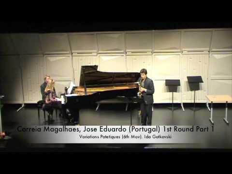 Correia Magalhaes, Jose Eduardo Portugal 1st Round Part 1