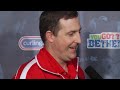 Draw 11 Media Scrum - 2013 Ford World Men's Curling Championship