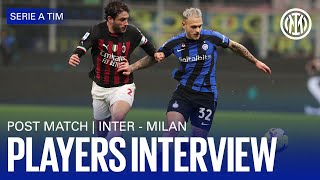 INTER 1-0 MILAN | LAUTARO AND DIMARCO INTERVIEW 🎙️⚫🔵??