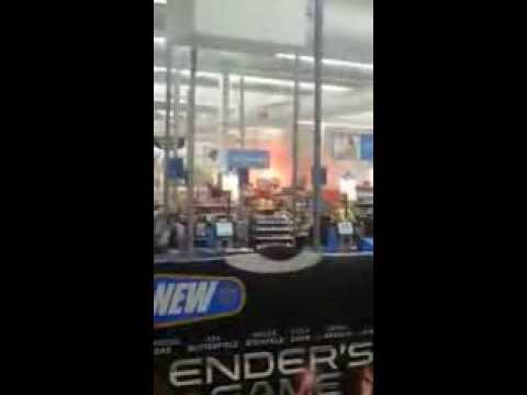 Fire breaks out at Newport Walmart