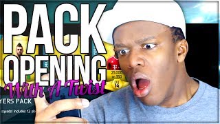 INSANE PACK OPENING WITH A TWIST!!! (FIFA 14)