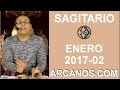 Video Horscopo Semanal SAGITARIO  del 8 al 14 Enero 2017 (Semana 2017-02) (Lectura del Tarot)