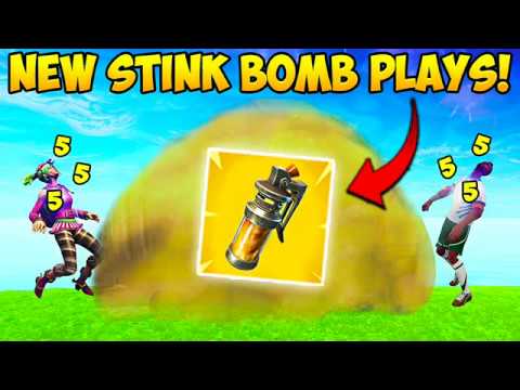 *NEW* STINK BOMB BEST PLAYS! - Fortnite Funny Fails and WTF Moments! #231 (Daily Moments)