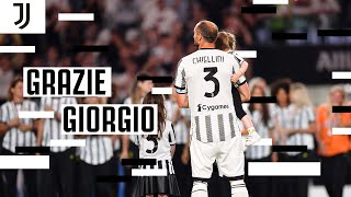 Thanks for everything, Giorgio! 🤍🖤?? | Chiellini's Juventus send off | #THEGR3ATGIORGIO