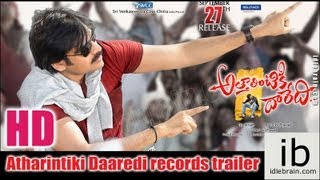 Atharintiki Daredi records trailer - idlebrain.com