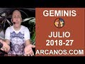 Video Horscopo Semanal GMINIS  del 1 al 7 Julio 2018 (Semana 2018-27) (Lectura del Tarot)