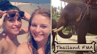 Follow me around - Safari Tour | Elefanten & co | Backpacking in Thailand, Koh Phangan | #wieneralle