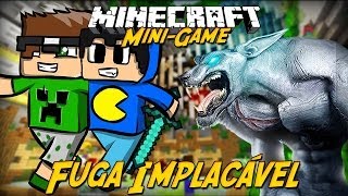 Minecraft: FUGA IMPLACÁVEL! (Mini-Game Novo)