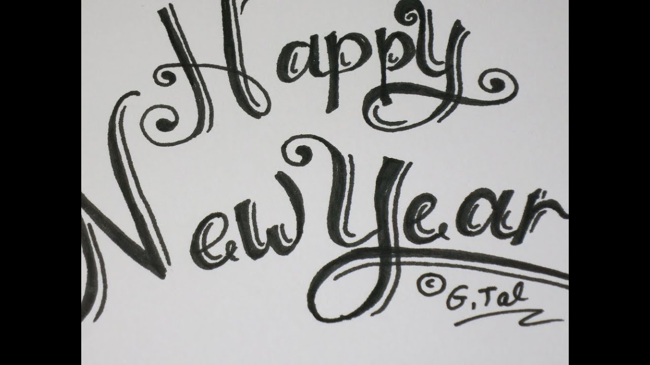 The creative writing happy new year 08 picture