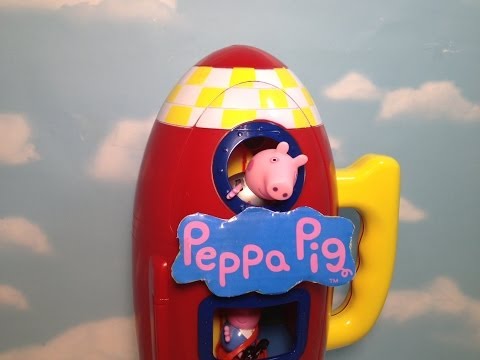 Peppa Pig Space Ship Funny Rocket Ship Toy Review