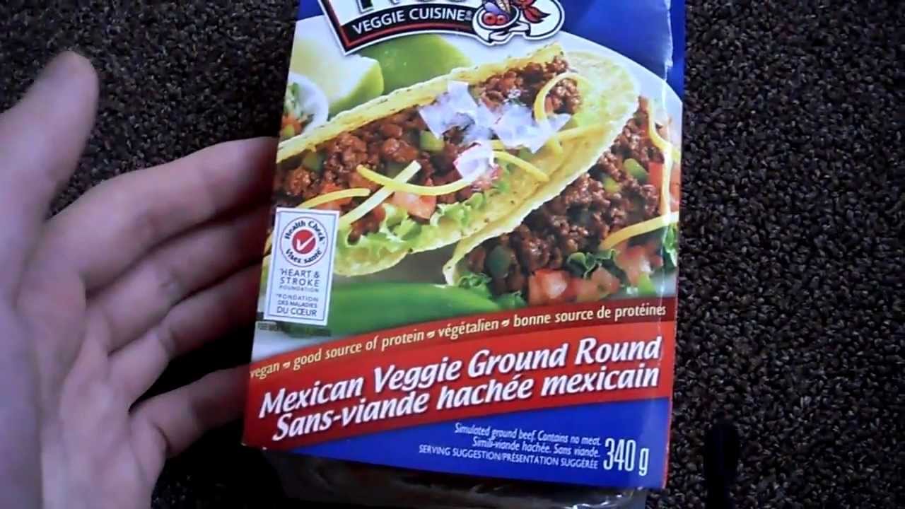Review Yves Veggie Cuisine Mexican Veggie Ground Round Soy Vegetarian