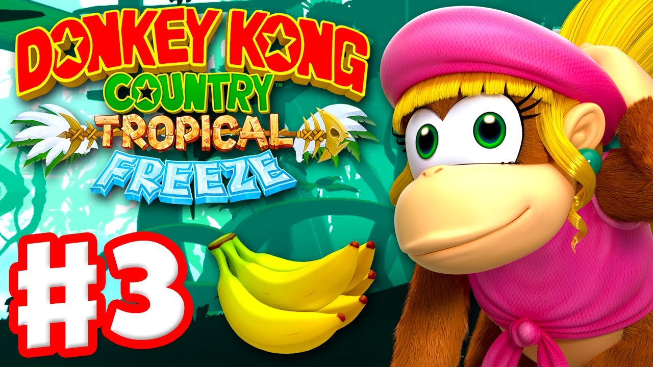 Donkey Kong Country: Tropical Freeze - Gameplay 