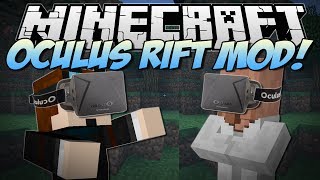 Minecraft | OCULUS RIFT MOD! (Virtual Reality Minecraft!) | Mod Showcase