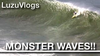 MONSTER WAVES EN ESPAÑA - LuzuVlogs