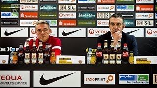 Dresden - Bielefeld | Pressekonferenz vor dem Spiel