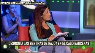 Patricia Hernández desmonta las mentiras de Rajoy en el caso Bárcenas  segunda parte