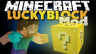 Minecraft Mod - Lucky Block Mod - Gambling w/ Blocks