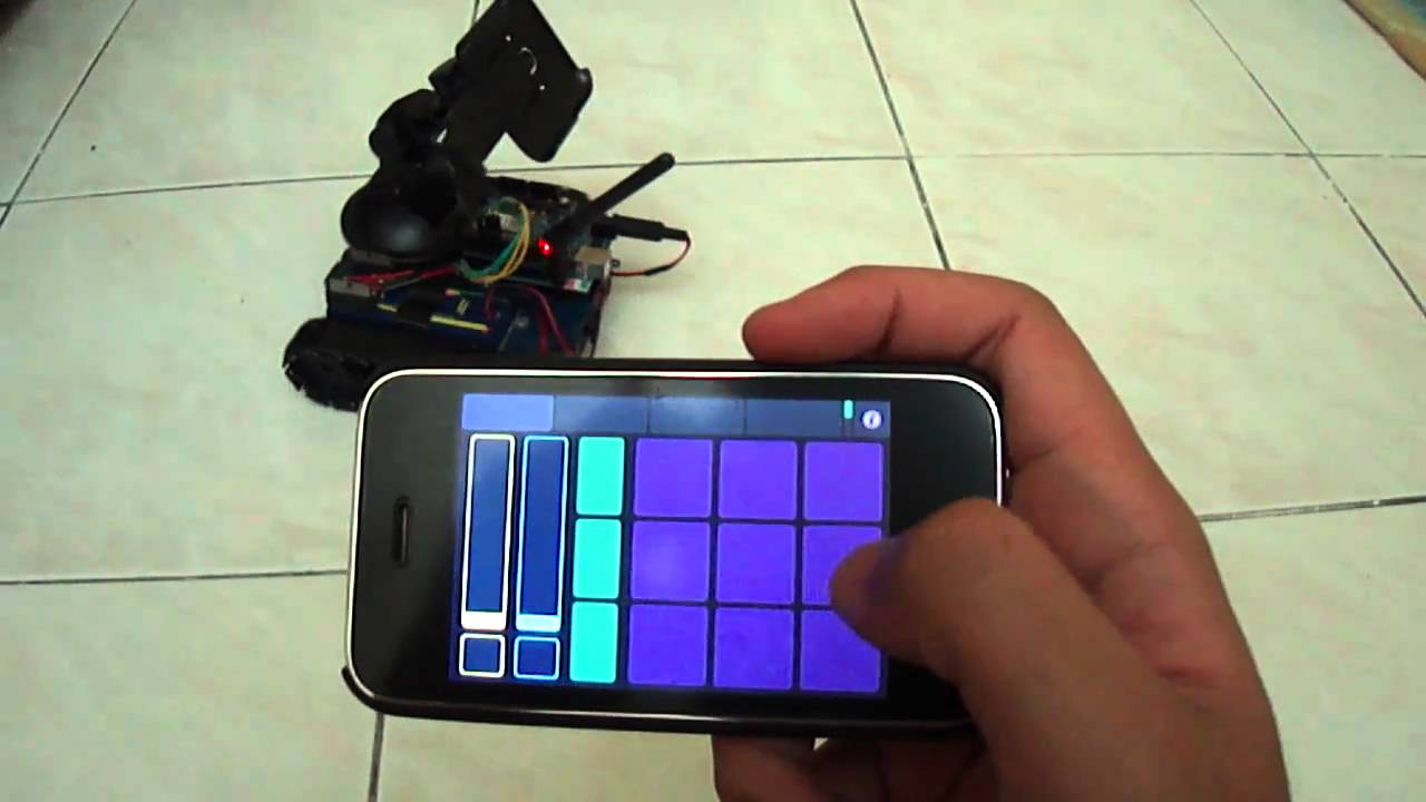 Arduino robot controlled using Iphone! YouTube