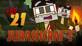 ME ROBAN DINOSAURIOS!!" JURASSICRAFT! Episodio 21 | MINECRAFT Mods Serie Willyrex