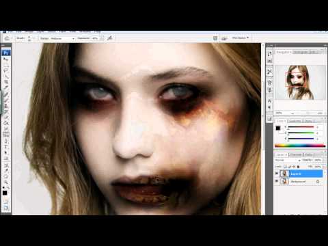 Tutorial Zombie Photoshop Cs3 | photoshop cs3 tutorials playlist Tutorial Zombie Photoshop Cs3 | photoshop cs3 tutorials playlist