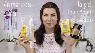 Alimentos buenos y malos para piel (acné, celulitis, dermatitis, psoriasis...), uñas y cabello