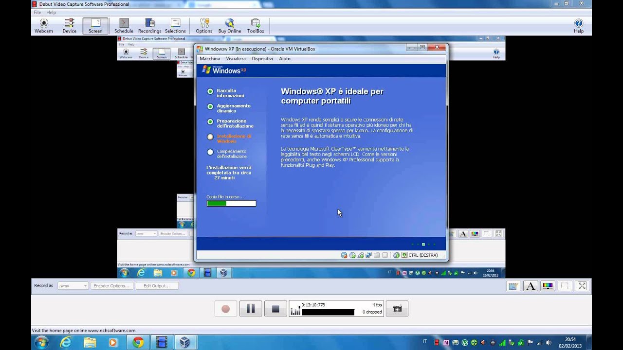 Installare Windows XP su Virtualbox - YouTube