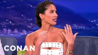 Olivia Munn's Tiger Mom Didn't Spare The Rod