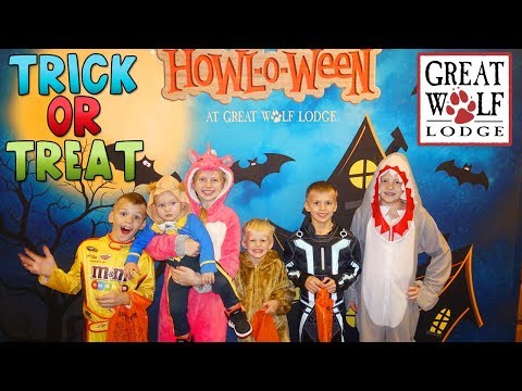 Halloween at Great Wolf Lodge - Trick-or-Treat, Swimming, Bowling, Arcade Games - Family Fun Pack