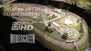 Modelleisenbahn Chemins de fer du Kaeserberg im Panorama