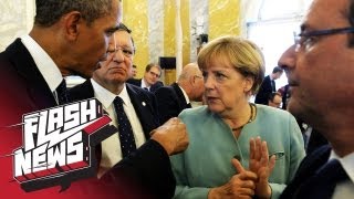 Obama, Merkel und die CIA! - Flash News