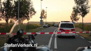 Fietser overleden bij aanrijding met auto Oostelijke Rondweg Elburg - ©StefanVerkerk.nl