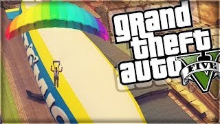 GTA 5 | Flying BMX's & Blimps (GTA V Online Funny Moments)