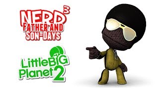 Nerd³'s Father and Son-Days - Ski Jump! LittleBigPlanet 2