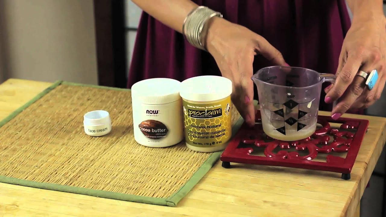 Simple, Homemade Facial Cream With Beeswax Emulsifier Homemade Beauty