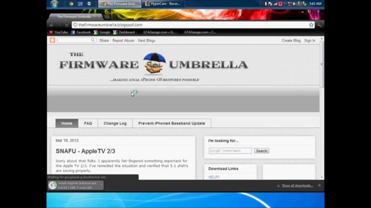 TinyUmbrella (Recovery mode fix for ALL iDevices) - YouTube