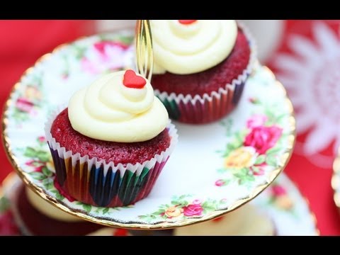 Cara Membuat Red Velvet Cupcake - YouTube