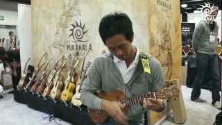 Bruce Shimabukuro playing 韋禮安 有沒有with PUKANALA ukulele at NAMM 2013