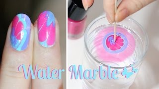 Water Marble Nails by TheBeauty2Go