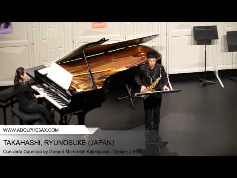 Dinant 2014 - TAKAHASHI, RYUNOSUKE (Concierto Capriccio by Gregori Markovich Kalinkovich - V.DINANT)