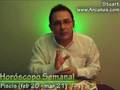 Video Horscopo Semanal PISCIS  del 6 al 12 Abril 2008 (Semana 2008-15) (Lectura del Tarot)