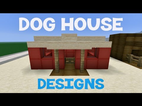 Minecraft: Dog House Designs - YouTube
