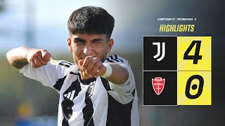 HIGHLIGHTS Primavera 1 | JUVENTUS 4-0 MONZA